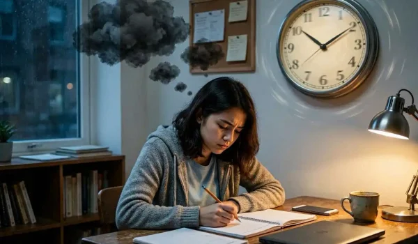 استرس امتحان و وسواس مطالعاتی